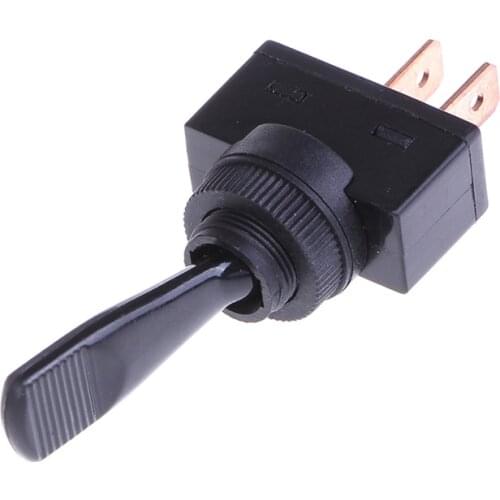 2pin LED Light Toggle Switch Control For Car Accessories 12mm Car Toggle Switch 12V DC Car Auto Cover