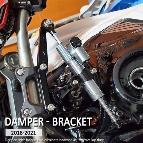 CB 650 R Motorcycle accessories Stabilizer Steering Damper with Mounting Bracket Kit For Honda CB650R 2018 2019 2020 2021