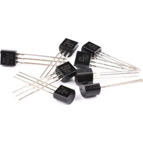 Free shipping 100PCS Hot Sale 2N4401 TO-92 Bipolar Transistors - BJT NPN new and original