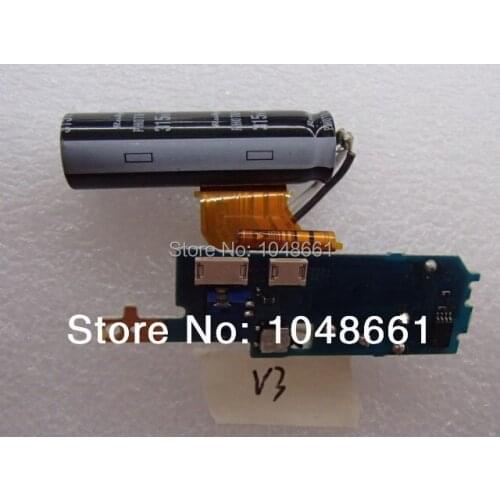 FREE SHIPPING original Digital Camera v3 flashboard for Sony v3 flash board repair parts