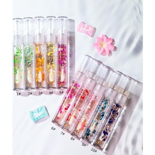 Petal Lip Gloss Wholesale Little Daisy Lip Glaze Private Label Nutritious Moisturizer Clear Lipgloss Bulk Custom Logo Lip Oil