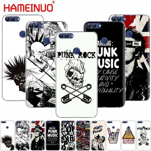 Punk Rock cell phone Cover Case for huawei Honor 7C Y5 Y625 Y635 Y6 Y7 Y9 2017 2018 Prime PRO