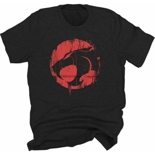 Thundercats Distressed Logo graphic Tee 80s cartoons t-shirts Lion-O Jaga Tygra