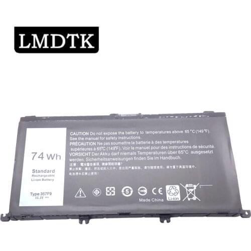 LMDTK New 357F9 Laptop Battery For Dell Inspiron 15-7000 7559 7557 7566 7567 5576 INS15PD-1548B 1748B 1848B