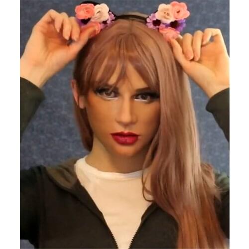 Funny Women Mask Latex Realistic Masquerade Silicone Cosplay Mask Another Me-youth Skin Masque Holiday Super Soft Adult Mask