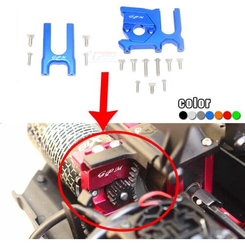 GPM Aluminum metal mid-differential front rear and motor mounts ARA320468+AR320499 for ARRMA 1/7 LIMITLESS 6S 1/8 KRATON OUTCAST
