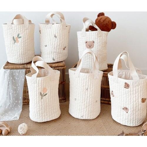 Multi-usage Baby Milk Bottle bag ,Lovely Toy Bag, Reusable Baby Bottle Tote Bag with top handle,Lunch Bag, Daycare Travel bag