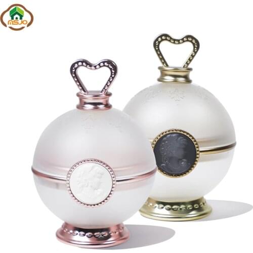 Msjo Jewelry Organizer Vintage Felief Storage Box Necklace Ring Earrings Makeup Organizer Mini Desktop Makyaj Organizer