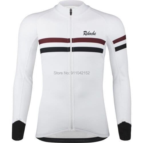 Men High-quality competition-grade autumn and winter fleece warm long-sleeved cycling jacket road bike clothing cycling jersey