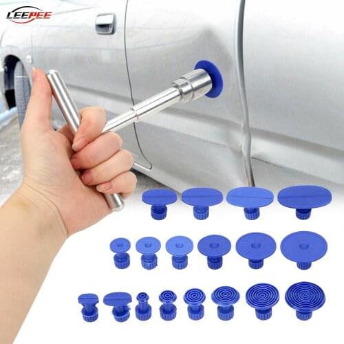 Car Dent Puller Repair Tools Kit M10 Thread Sheet Metal Hammer Pulling Tap Suction Cup Auto 4x4 Off Road Motorcycle Accessories