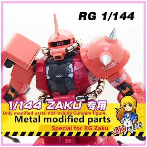 JAOparts Metal Modified parts set for Bandai RG 1/144 MS Zaku Gundam DJ019