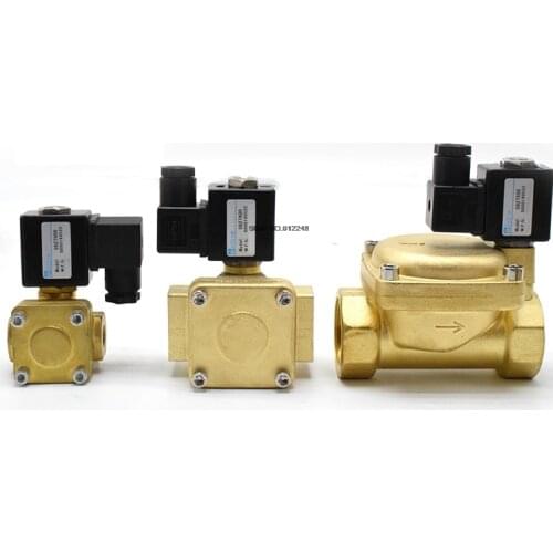 1/4" 3/8" 1/2" 3/4" 1" 1-1/4" 1-1/2" 2" High Pressure 1.6Mpa 0927 Normally Closed Brass Solenoid Valve Pilot Solenoid Valve