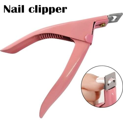 Nail Scissors Manicure False Tips Edge Cutter Art Clipper Durable Trimmer Tool MPwell