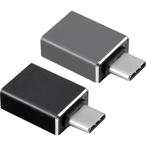 Type C to USB 3.1 Compatible with OTG High Speed Adapter Black/ Grey Adapter 95AF