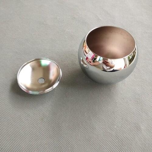 80mm chrome/go ceiling light lamp ball hub Box with cover and 10mm central holes thickness 1.0 Lighting Accessories
