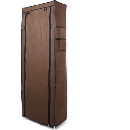 Stylish Space-saving 9 Layers Non-woven Shoes Storage Shoe Rack Coffee