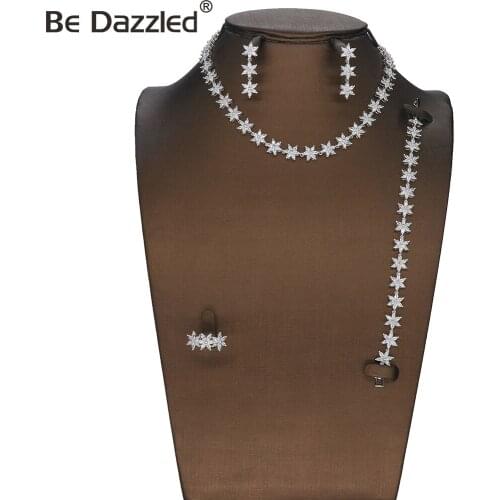 Bridal Zirconia Full Jewelry Sets For Women Party, Luxury Dubai Nigeria CZ Eye Stone Crystal Wedding Jewelry Sets