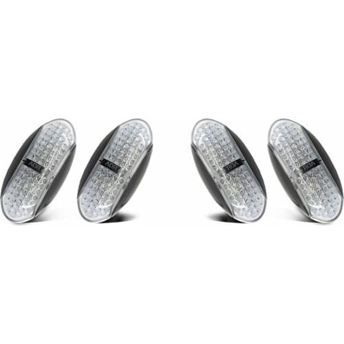 Universal LED two-color signal side light 1 pcs truck truck yellow + red 10V-30V General truck