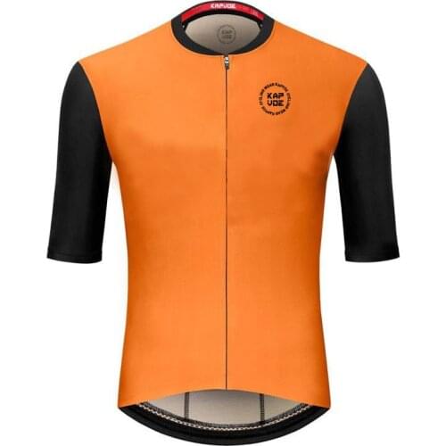 Kapvoe Cycling Shirt MTB Bib Shorts Mens Mountain Cycling Sets Breathable Bike Wear Anti-sweat Cycling Jersey Bicycle Clothing