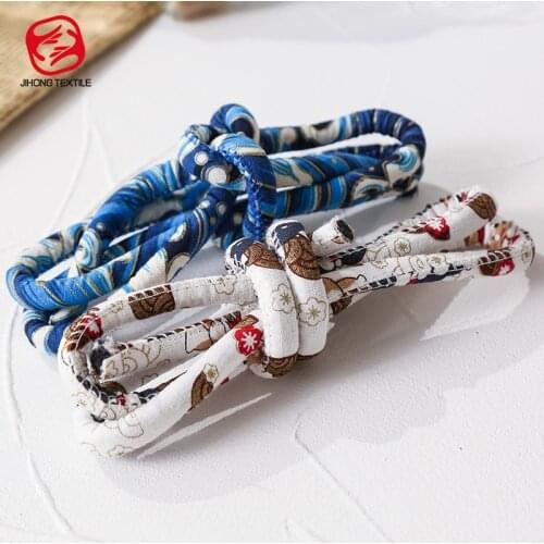 8mm Japanese Round Rope For Kimono Accessories Decoration Lanyard Diy Handmade Hair Accessories Pet Rope Material