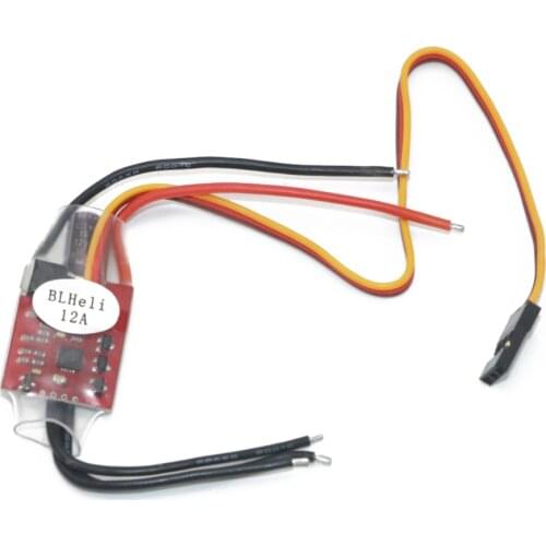 1pcs BLHELI 12A Mini Brushless Motor ESC BLHELI 14.2 2-3S For 160-250 Multirotor FPV Racing RC Drone Quadcopter