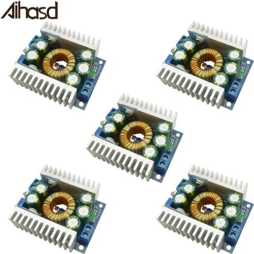 5PCS/LOT DC Adjustable Voltage Regulator Module DC 4.5-30V to 0.8-30V 12A Buck Converters High Power Step Down Car Power Supply