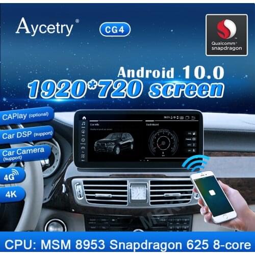 Android 10 Car Radio For Mercedes Benz CLS Class CLS-Class W218 2010-2018 navigation screen auto audio stereo multimedia