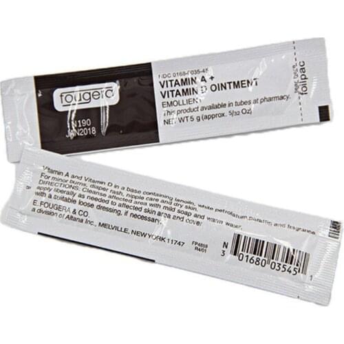 Free Shipping 10pcs Fougera Vitamin Ointment A&D Anti Scar Tattoo Aftercare Cream for Tattoo Permanent Makeup Tattoo Supplies