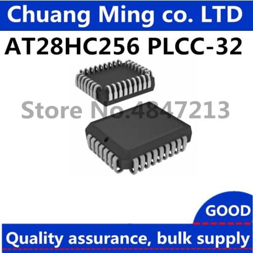 Free Shipping 5pcs/lot AT28HC256E-12JU AT28HC256E AT28HC256 AT28HC256-12JI AT28HC256E-12JI PLCC-32