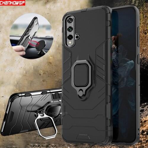 Case on for Huawei Honor 20 Pro Magnetic Ring Stand Cover for Huawei Honor 9X Pro 8X 8A 8S 30S V30 V20 Shockproof Armor Case