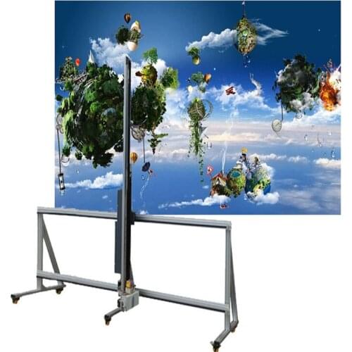 Cheap Vertical Wall Decor Painting Printer 3D Automatic Direct To Wall Inkjet Printer