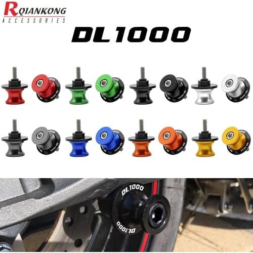FOR Suzuki V-STROM DL1000 2002-2020 Motorcycle 8mm Frame Stands CNC Aluninum Swingarm Spool Slider Stand Screws V-Strom DL 1000