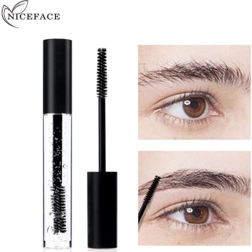 Niceface eyebrow setting gel transparent color long lasting waterproof smooth eyebrow repair liquid gel QB081