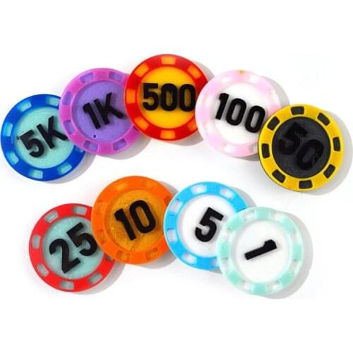 Game Currency Crystal Epoxy Resin Mold Collection Coins Silicone Mould DIY Crafts Jewelry Decorations Casting Tool T21F