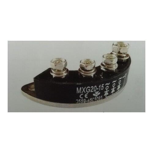 Rectifier controller module: MXY20-15 MXG20-15 20A 1500V ( Four terminal / Installation pitch 61.35 mm )