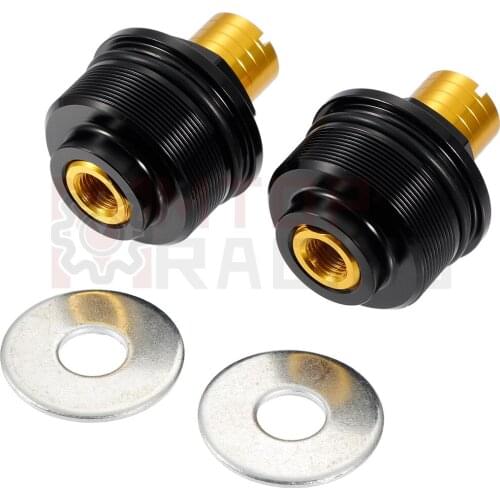 Preload Fork Caps For Honda CBR1000F 1993-1997 VFR750F 1990-1991 41mm Fork Adjustable Fork Bolts