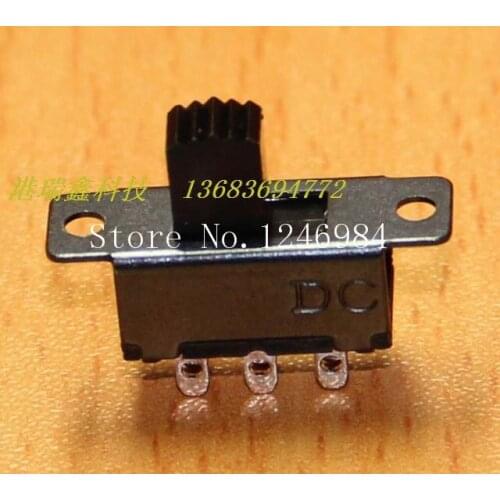 [SA]Small electronic switch vertical sliding panel toggle switch DC power switch SS-22F32---200pcs/lot
