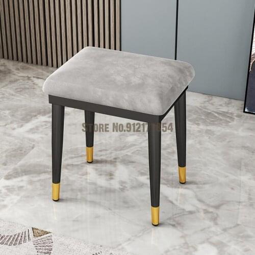 Nordic dressing stool light luxury makeup stool modern minimalist dressing table stool net red nail art chair bedroom ins stool
