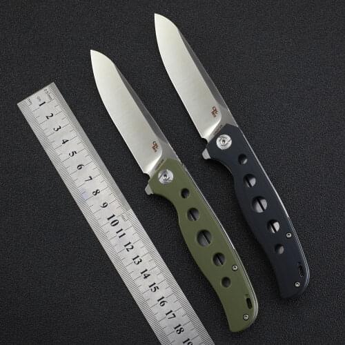 CH D2 Steel Blade Ball Bearing Folding Knife G10 Handle flipper Pocket Knives Outdoor Camping Hunting Survival EDC Tool 3011