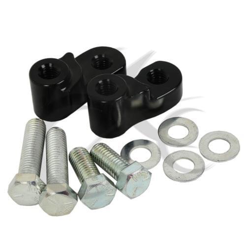 TCMT Motorcycle Aluminum 1" Rear Lowering Kit For Harley Sportster XL 883 1200 05-17 Black Chrome