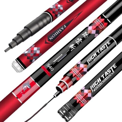 SM Telescopic high carbon ultra light super hard pole 19 tone 7H 3.6M 3.9M 4.5M 4.8M 5.4M 5.7M 6.3M 7.2M Taiwan fishing rod