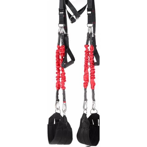 Pull Rope Resistance Bands Anti-gravity Aerial Pilates Bungee Straps Hanging Suspension Rope Fly Workout Fitness Trainer Cord