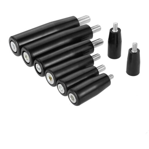 1PC Revolving Handwheel Machine Handle M6 M8 M10 M12 Male Threaded Stem For Milling Machine Thumb Screw Handle Hand Wheel Screws