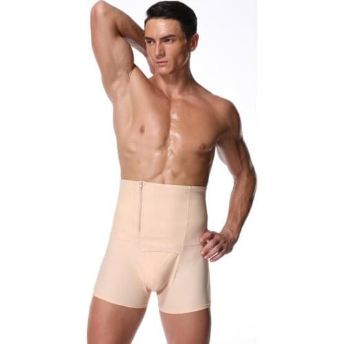 2 in 1 High Waist Control Panty Shapewear Tummy slimmer Ajusen for Men Crossdresser