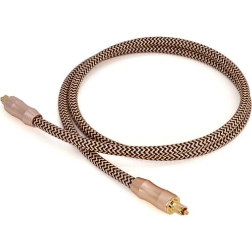 5.1 channel SPDIF square port digital optical fiber audio signal line PS4 projection TV connected to power amplifier speaker