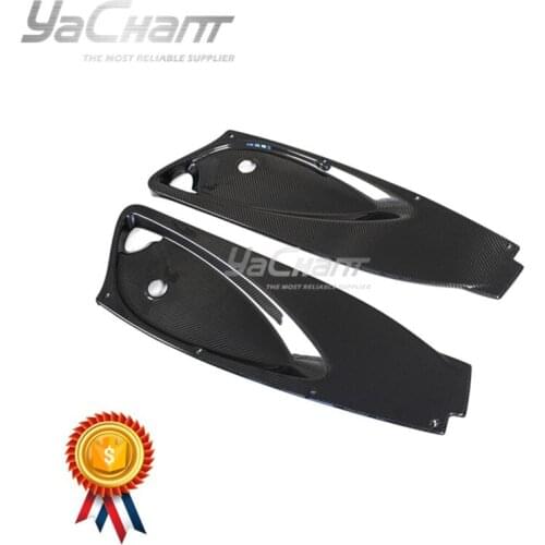 Car-Styling Dry Carbon Fiber Glossy Finish Twill Cabron weave Inner Door Card Panel Fit For 2004-2011 S2 Elise S2 Replacement