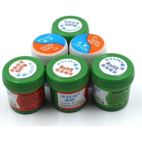 Lead-free Solder Paste 138 183 260 Degrees For IPhone Android Motherboard BGA Chips Soldering Welding Flux PCB CPU Tin Mud Rosin