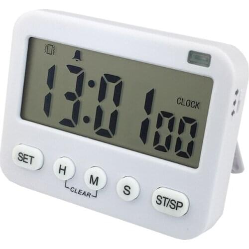 Pin mute vibration big screen timer reminder timer student office kitchen