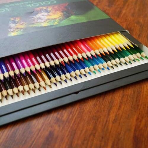 Colors Oily Color girl Pencil Artistic Lead Brush Sketch Wood Pencils Set Hand-Painted pen for School Supplies colores crayon
