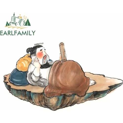 EARLFAMILY 13cm x 7.8cm For Uncle Bed Car Bumper Window Stickers DIY Custom Printing Body For Car Vinyl Wrap Car Decoration